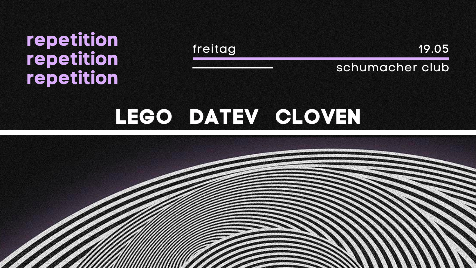 Repetition with lego (Parabel), Cloven & DATEV - フライヤー表