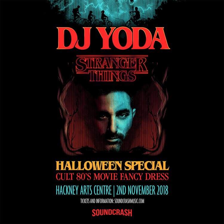Stranger Things Halloween Party with DJ Yoda - Página frontal