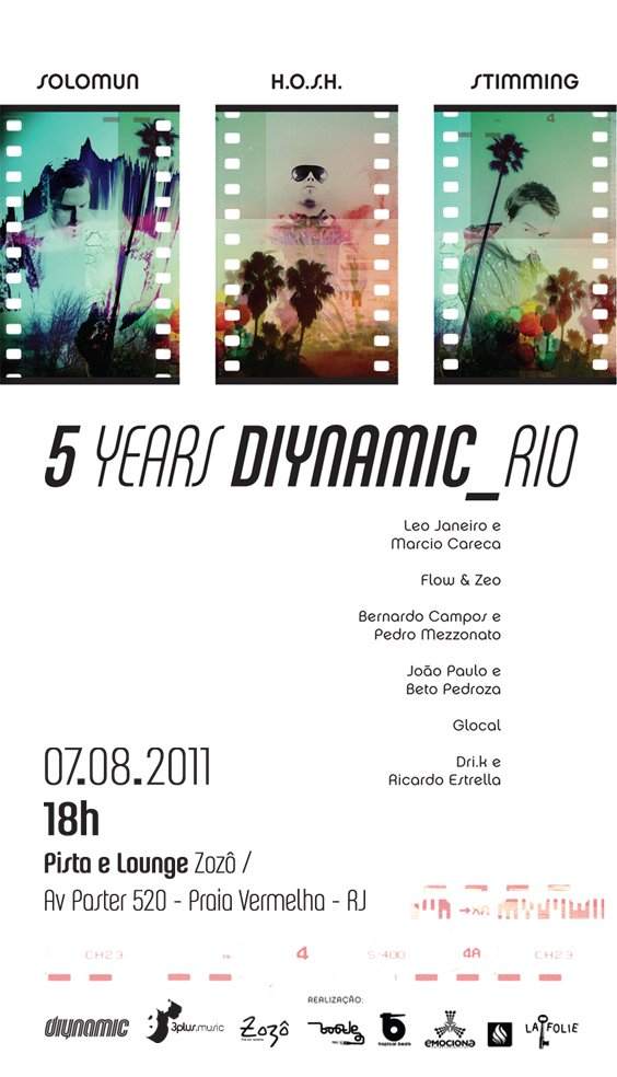 Diynamic 5 Years with Solomun, Stimming and H.O.S.H - Página trasera