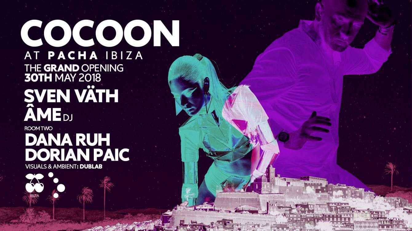 Cocoon Ibiza - Grand Opening - フライヤー表