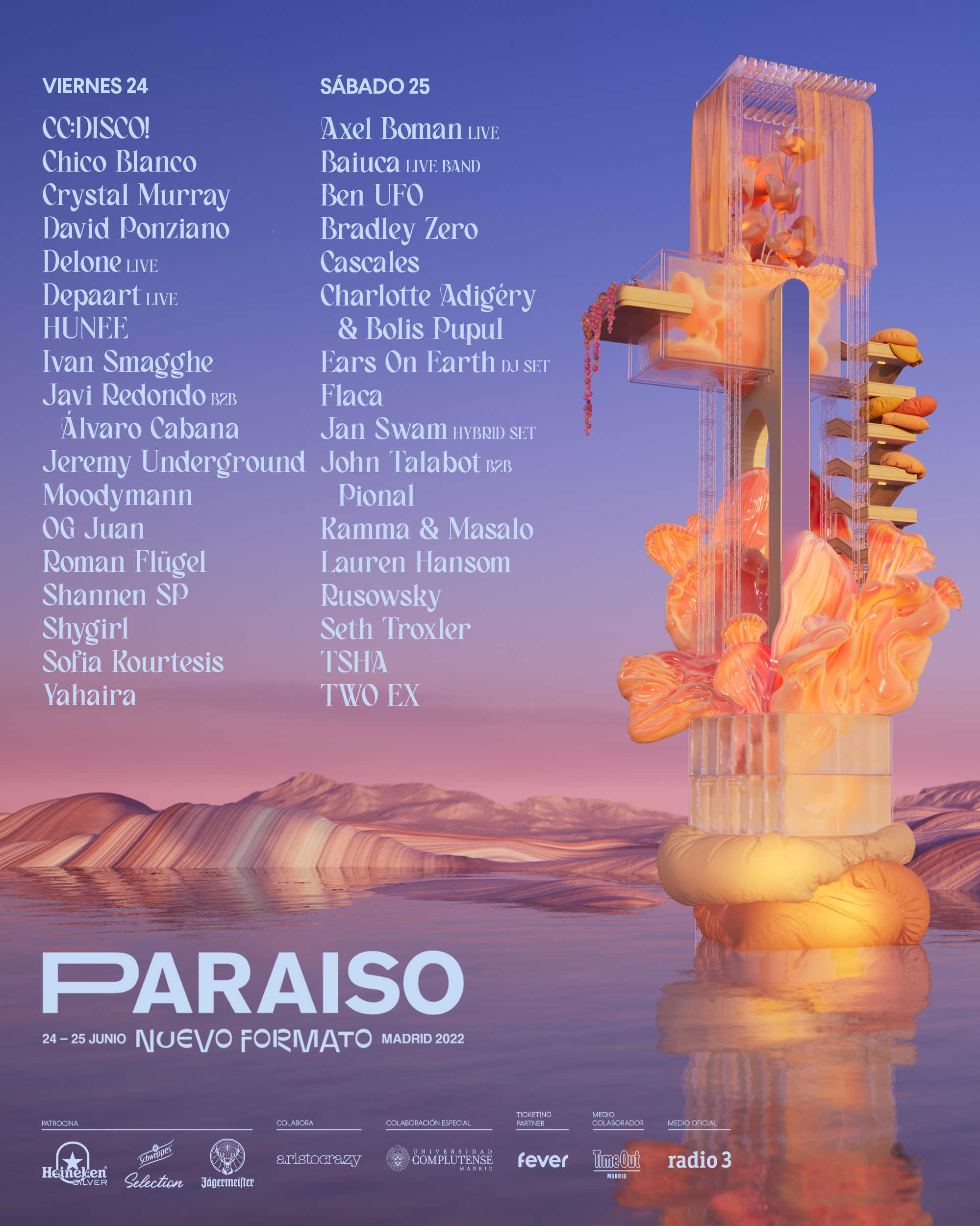 Paraíso Festival 2022 - Página trasera