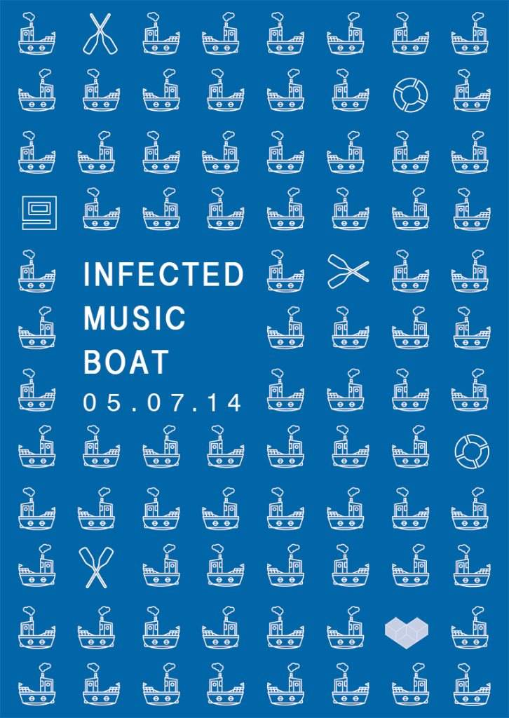 Infected Music Boat #12 - フライヤー表