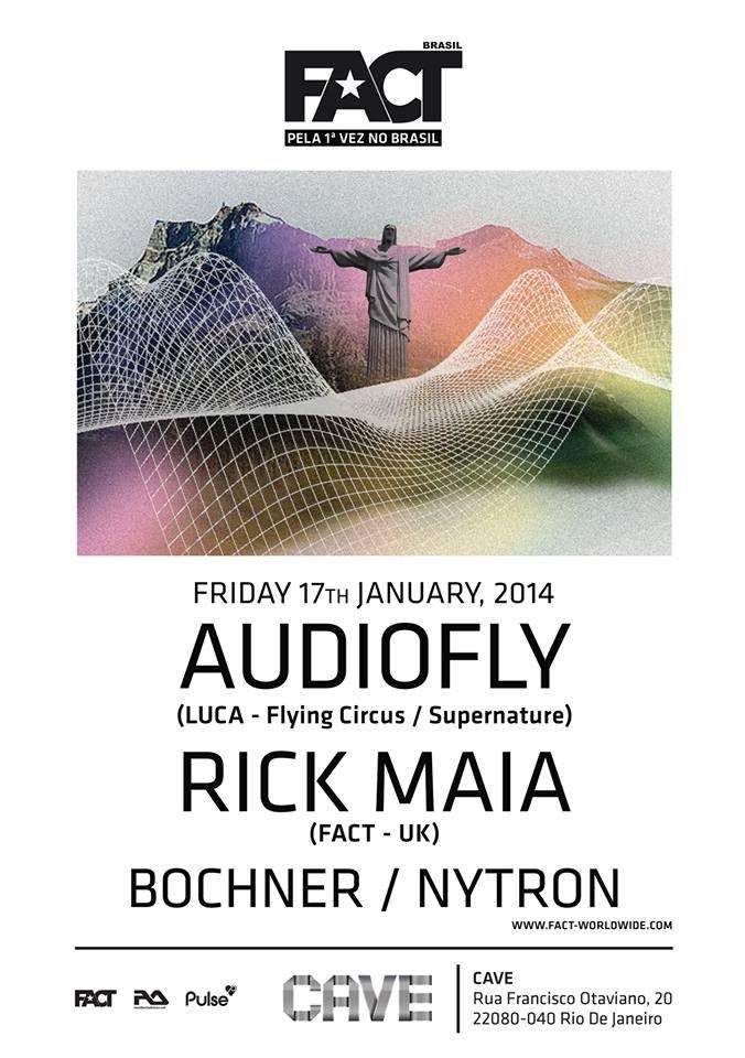 Fact & Cave presents: Audiofly Rick Maia Nytron Bochner - Página frontal