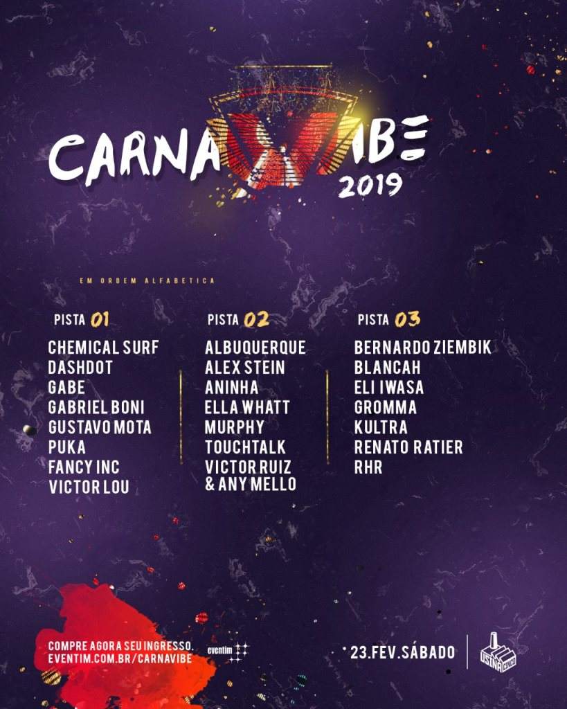 Carnavibe 2019 . Curitiba - Página frontal