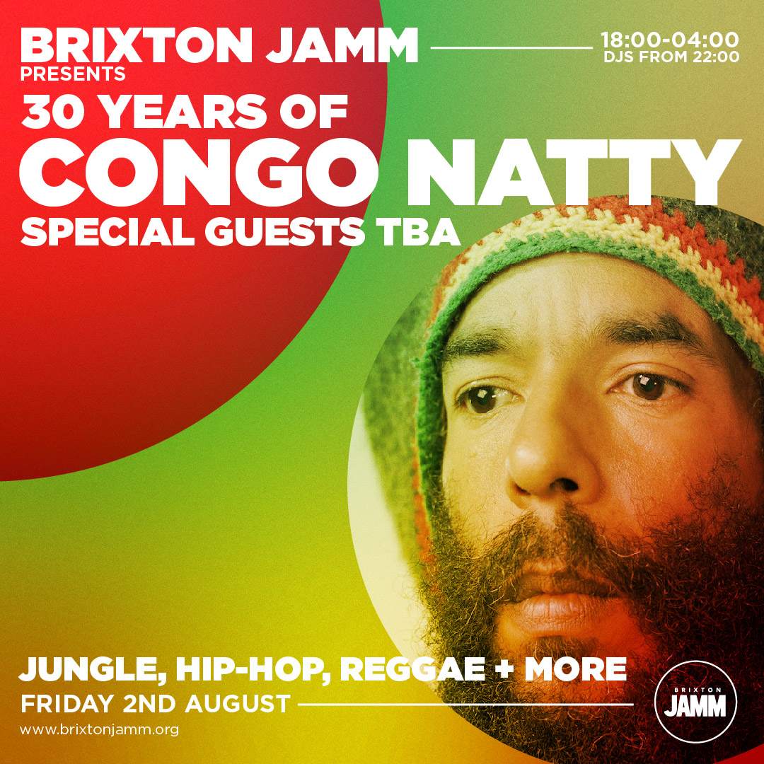 Brixton Jamm presents: 30 Years Of Congo Natty - フライヤー裏