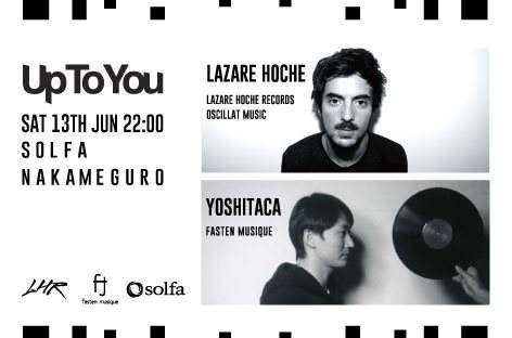 Up to You with Lazare Hoche, Yoshitaca - Página frontal
