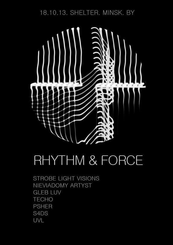 Rhythm & Force - フライヤー表