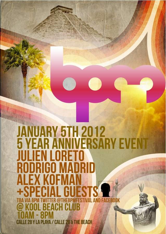 Bpm Festival: Julien Loreto, Rodrigo Madrid, Alex Kofman + Special Guests - Página frontal