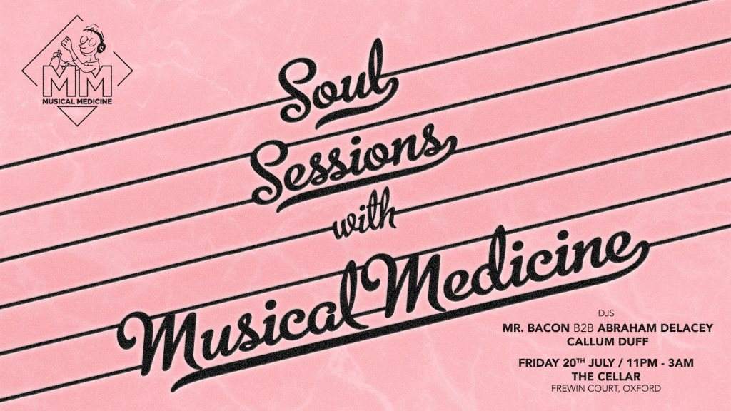 Soul Sessions with Musical Medicine - フライヤー表