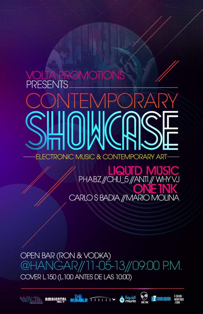 Volta Promotions presents: Contemporary Showcase - フライヤー表