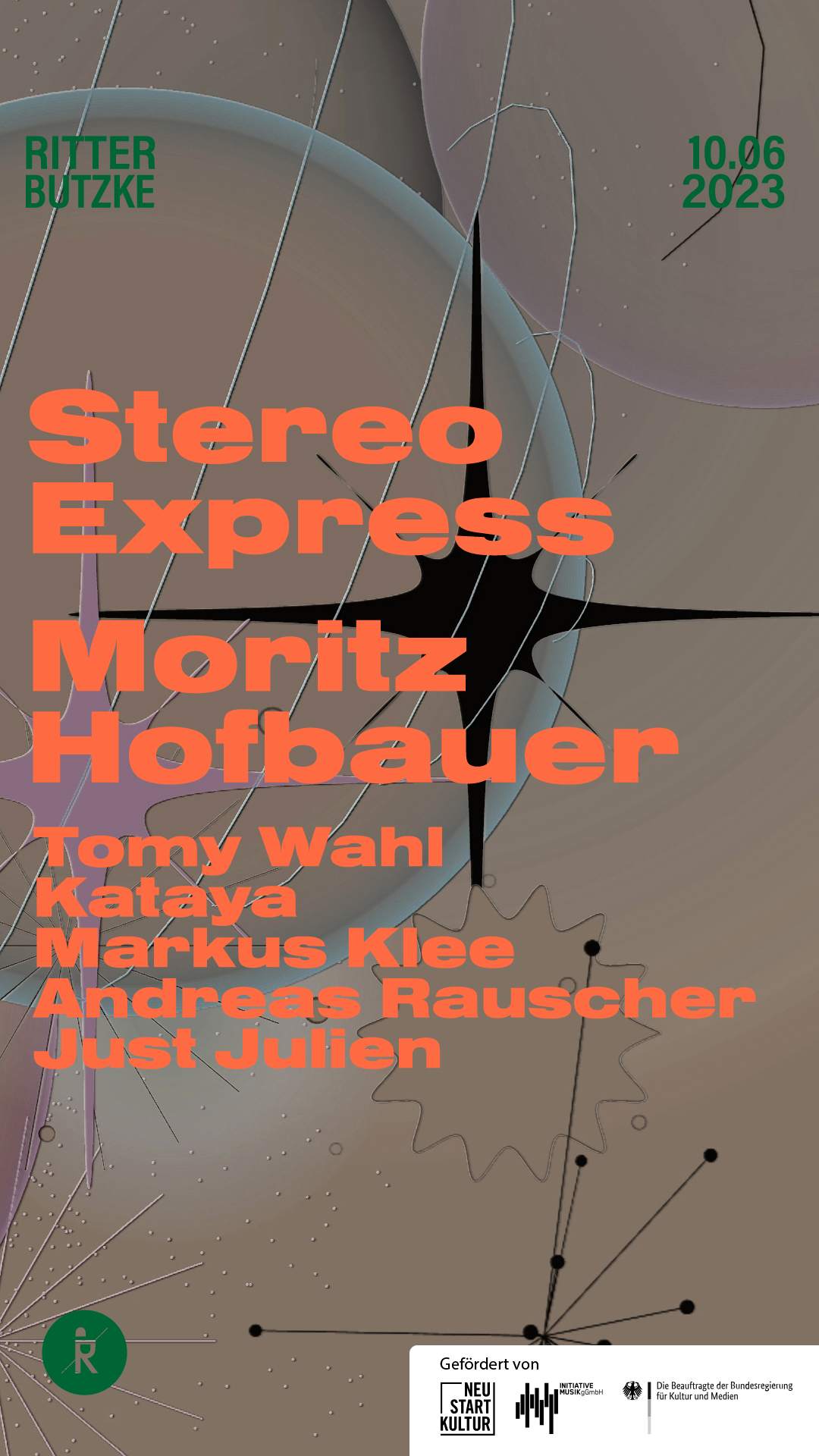 Stereo Express & Moritz Hofbauer - Página trasera