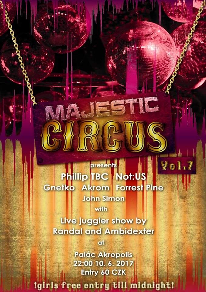 Majestic Circus Vol. 7 - Página frontal