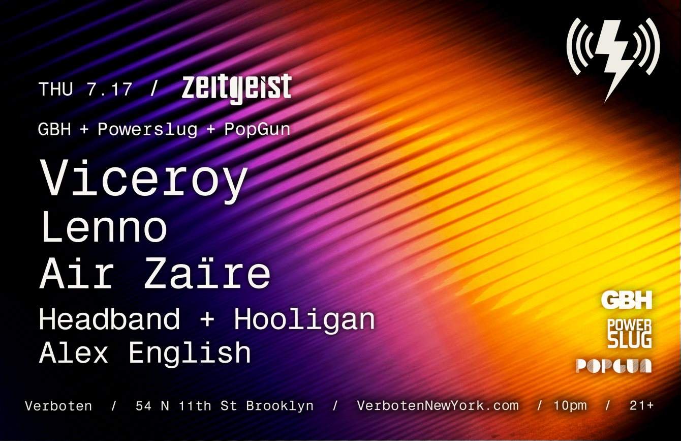 Zeitgeist: Viceroy / Lenno / Air Zaire / Headband + Hooligan / Alex English - Página trasera