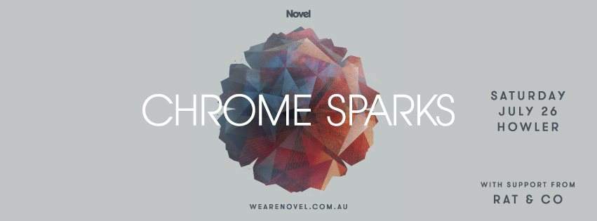 Novel presents Chrome Sparks - Página trasera