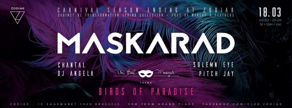 Maskarad - Birds of Paradise - Página frontal