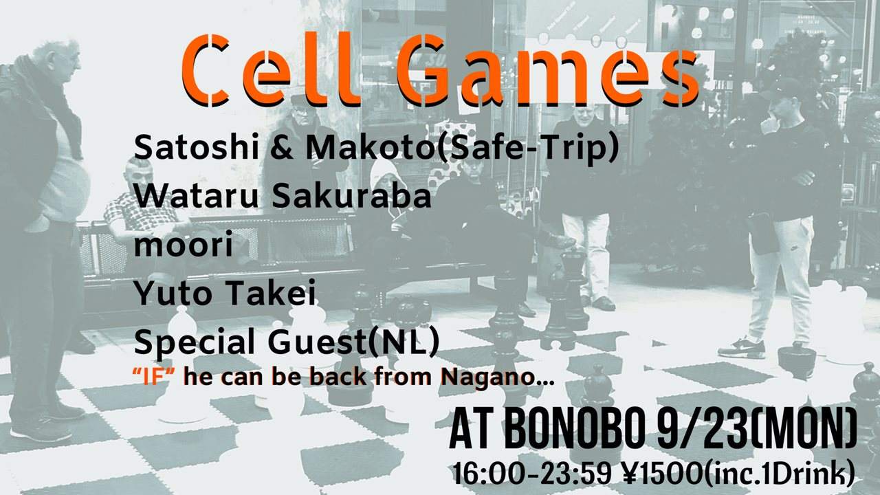 Cell Games - Satoshi & Makoto / Wataru Sakuraba/ Moori /Yuto Takei - Página frontal