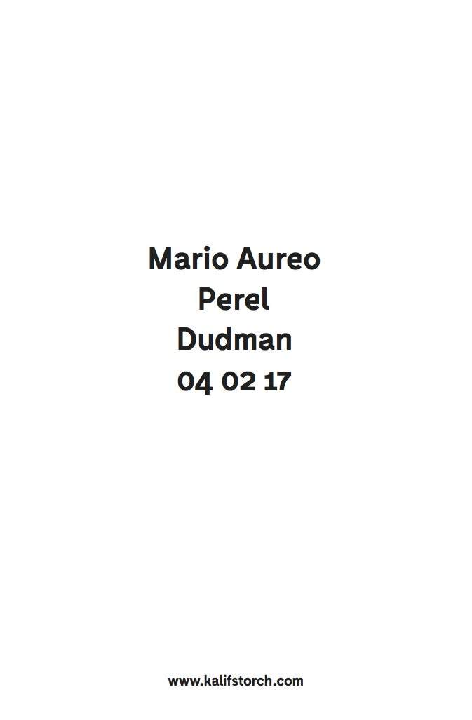 Klubnacht N°11 - Perel / Mario Aureo / Dudman - フライヤー表