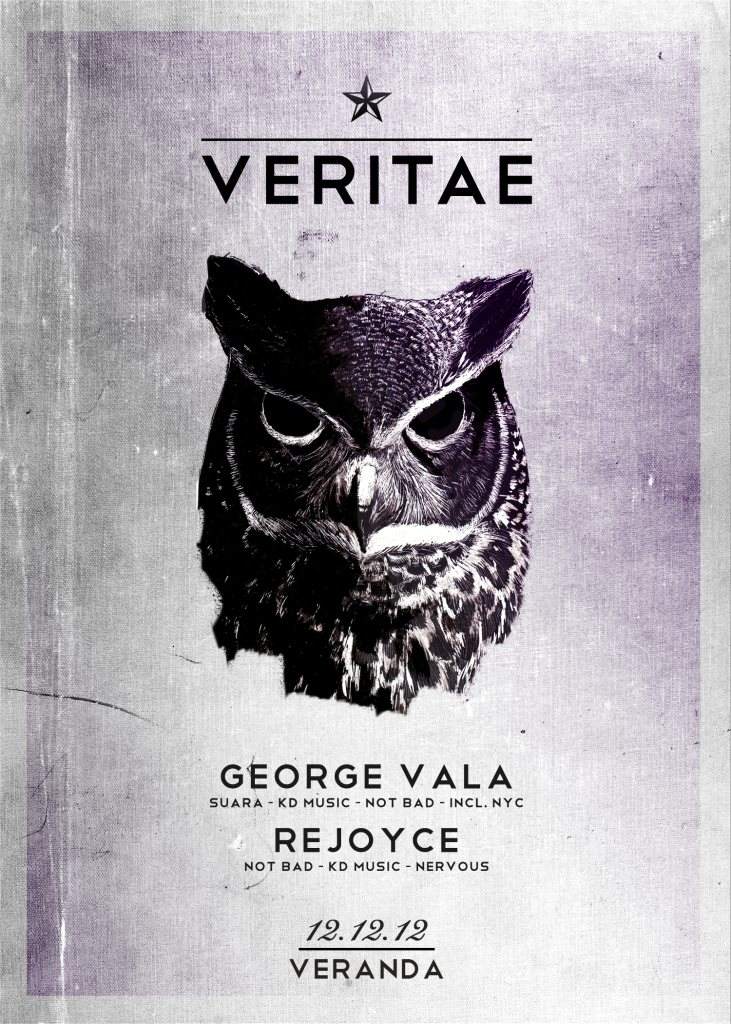 Veritae: George Vala & Rejoyce - フライヤー表