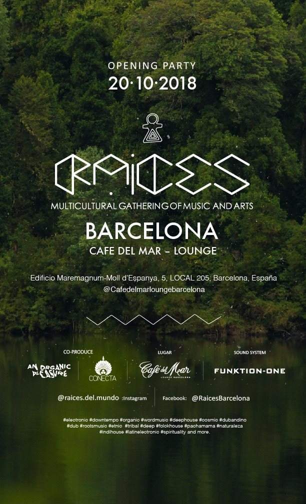 Raices - Opening - Barcelona - Página trasera