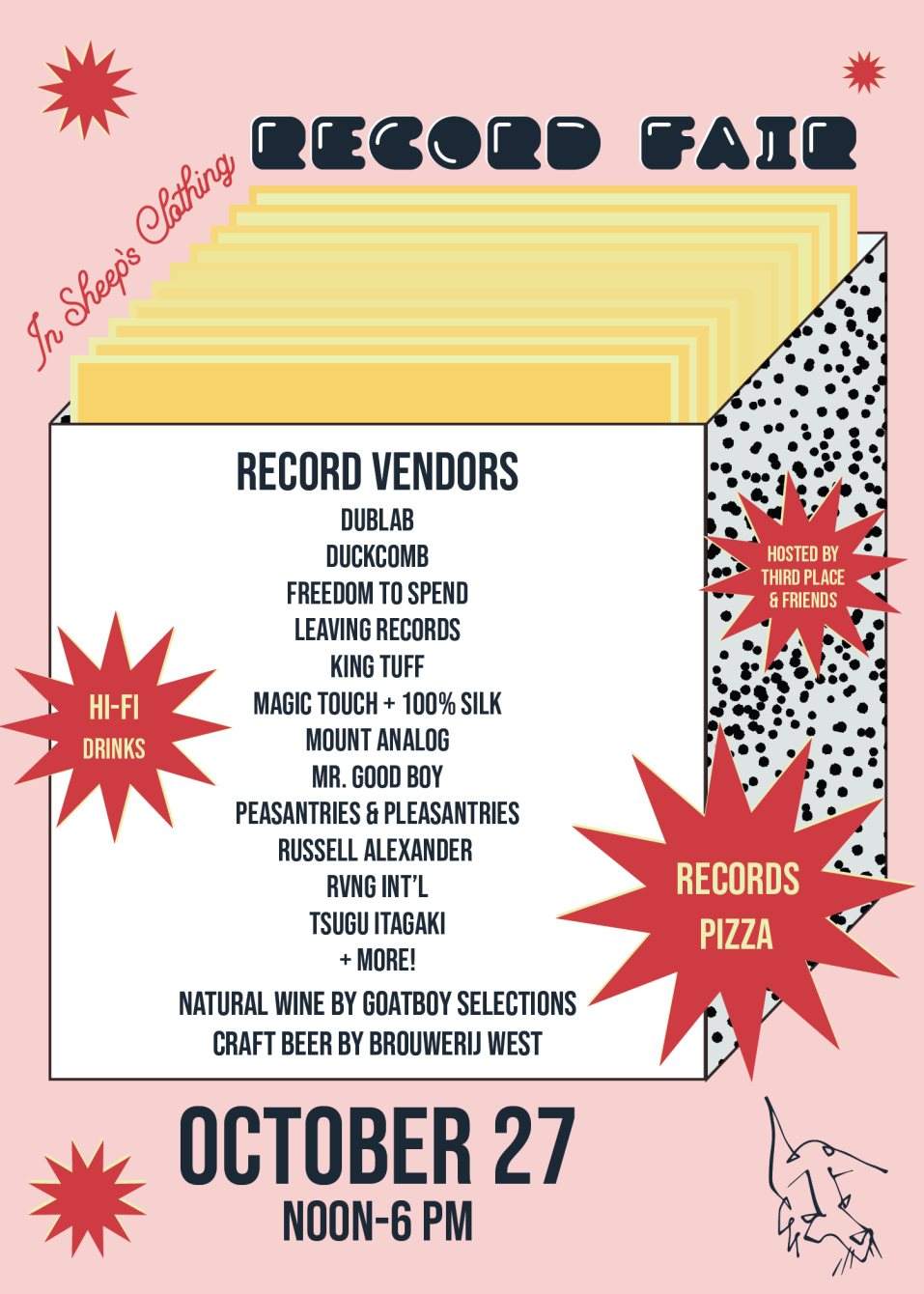 In Sheep's Clothing Record Fair - フライヤー表