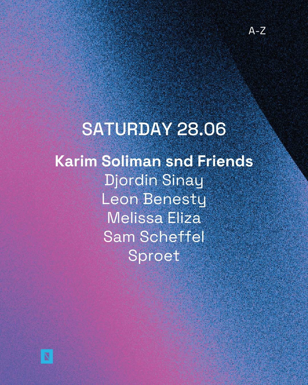 TOFFLER presents Karim Soliman and Friends at Toffler, Rotterdam