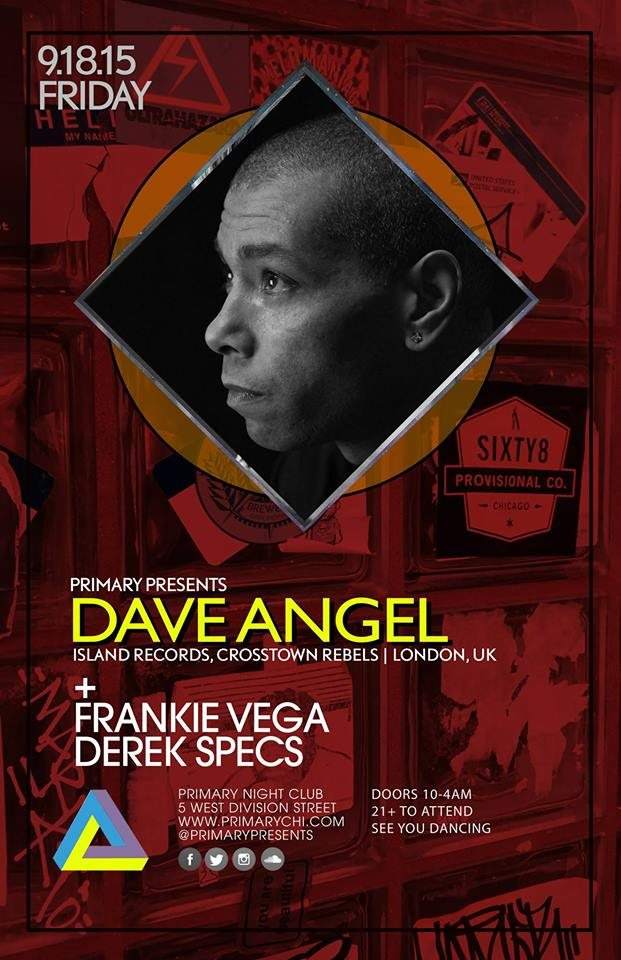 Dave Angel, Frankie Vega & Derek Specs - Página frontal