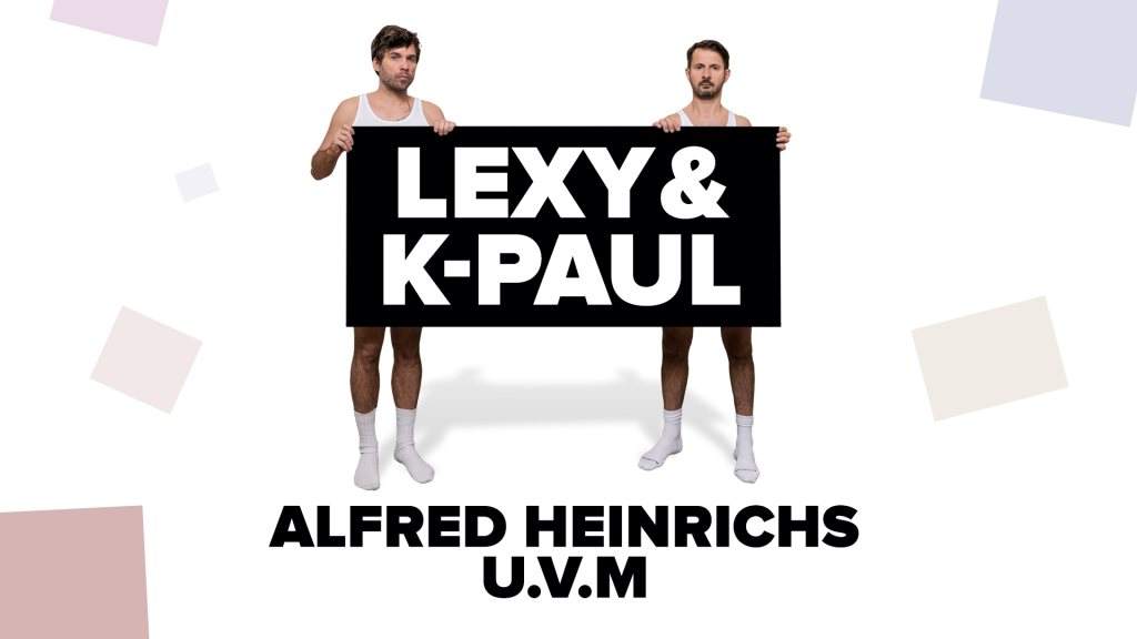 Lexy & K-Paul Live / Alfred Heinrichs - フライヤー表