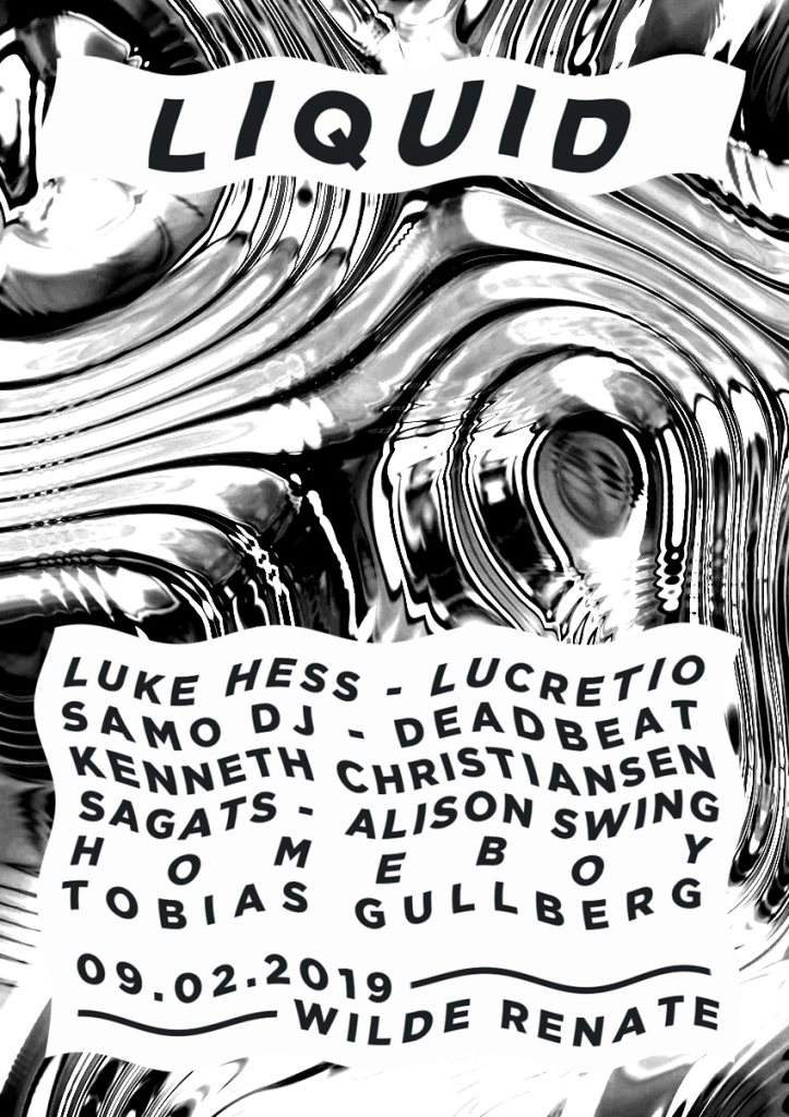 Liquid /w. Luke Hess, Lucretio, Samo DJ & Many More - Página frontal