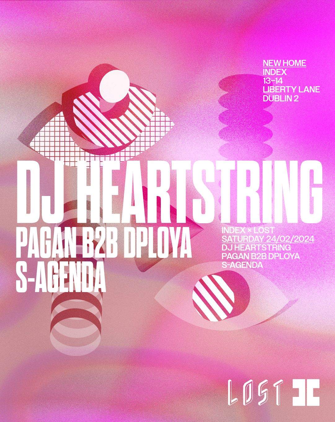 SOLD OUT DJ Heartstring - フライヤー表