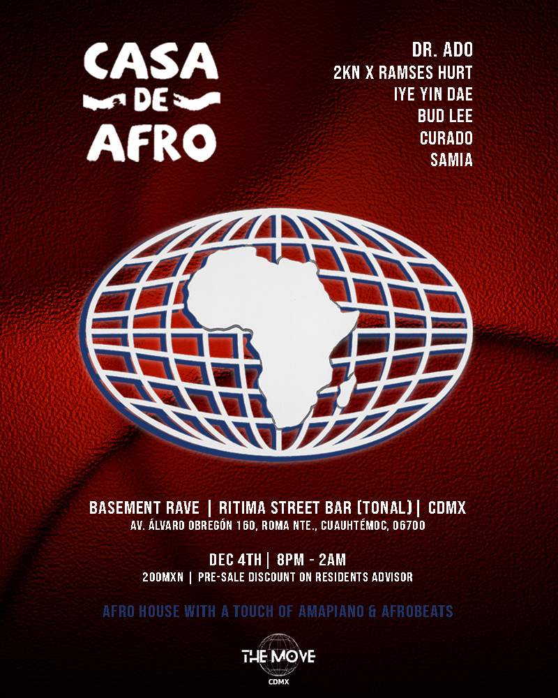 Casa De Afro - Basement Rave en Tonal, Ciudad de México