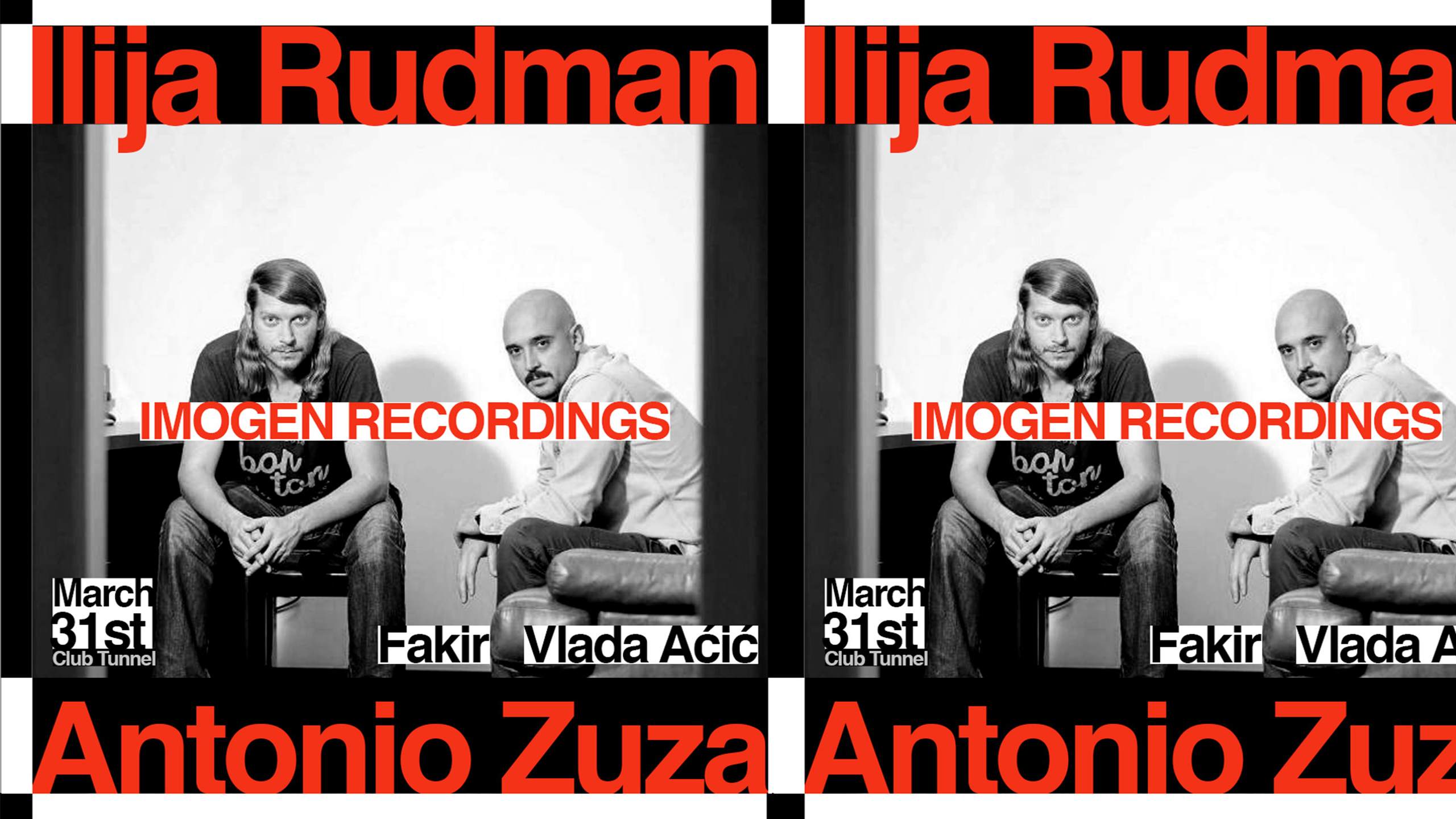 IMOGEN RECORDINGS I Ilija Rudman • Antonio Zuza • Fakir • Vlada Aćić I