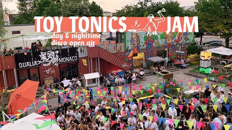 Toy Tonics Jam - Day & Nighttime Disco Open Air - フライヤー表