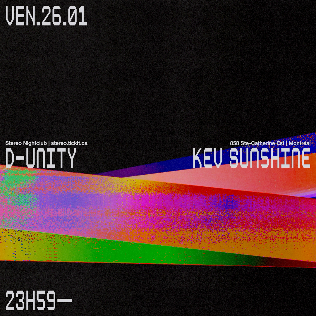 D-Unity - Kev Sunshine - フライヤー表