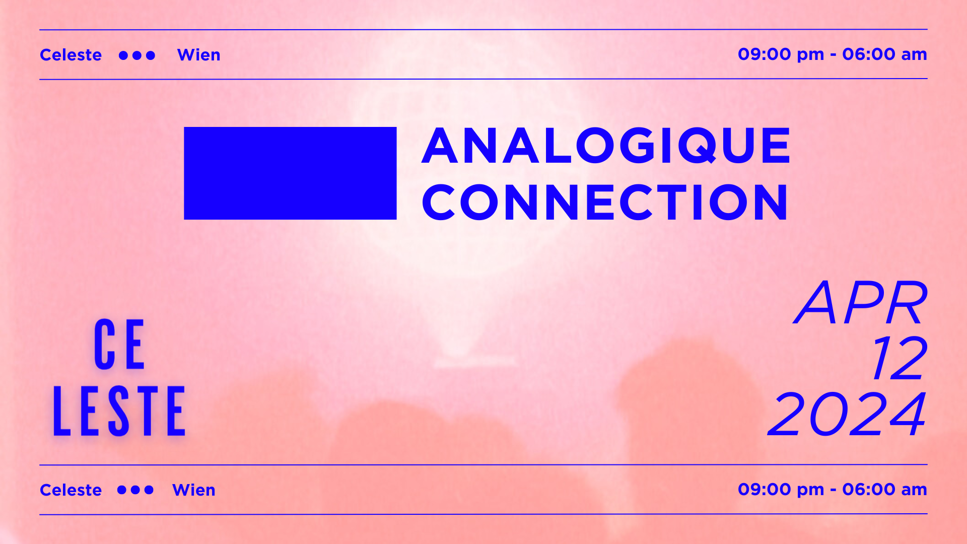 Analogique Connection - フライヤー表
