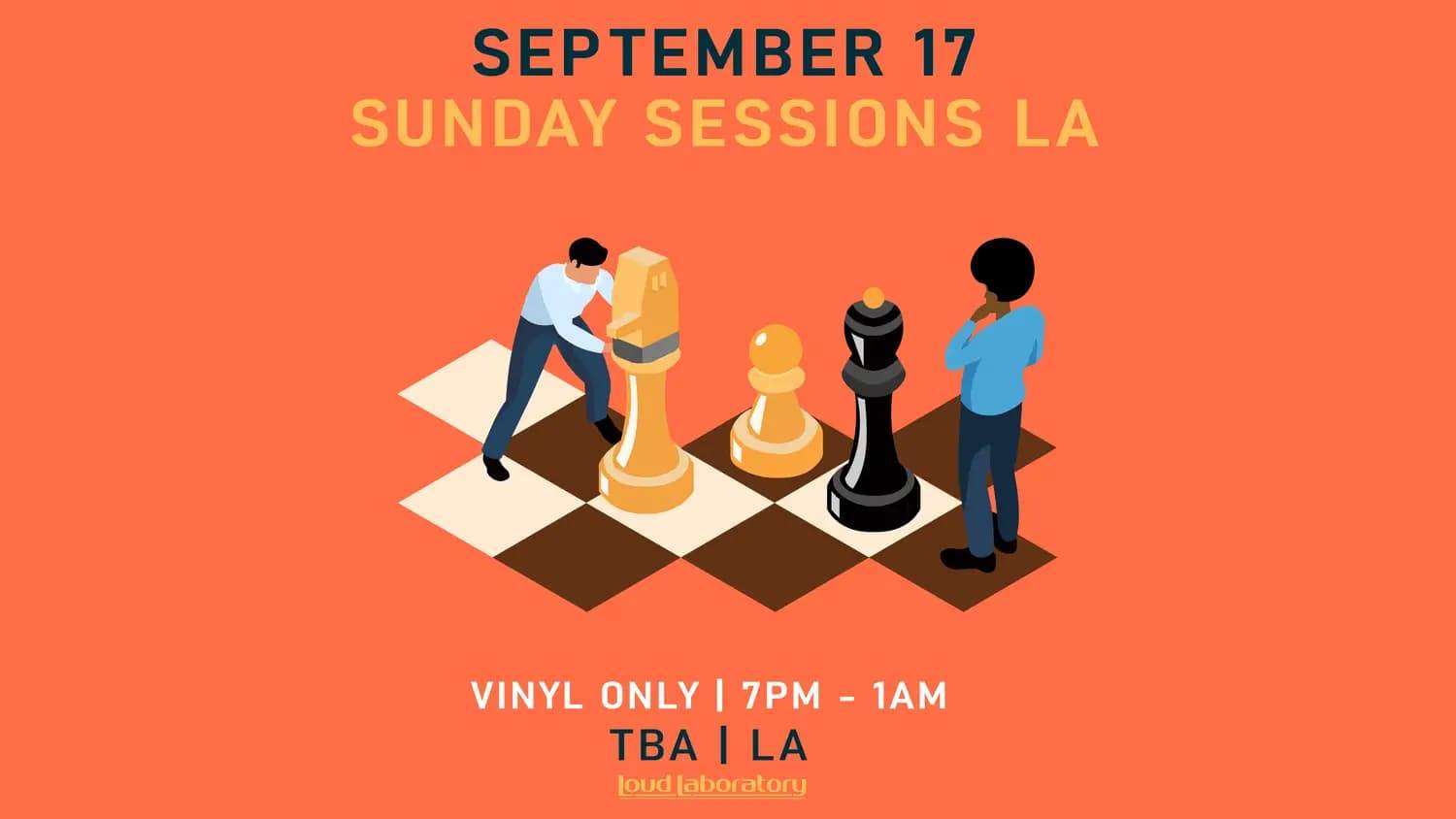 Sunday Sessions LA (Vinyl only) - フライヤー表