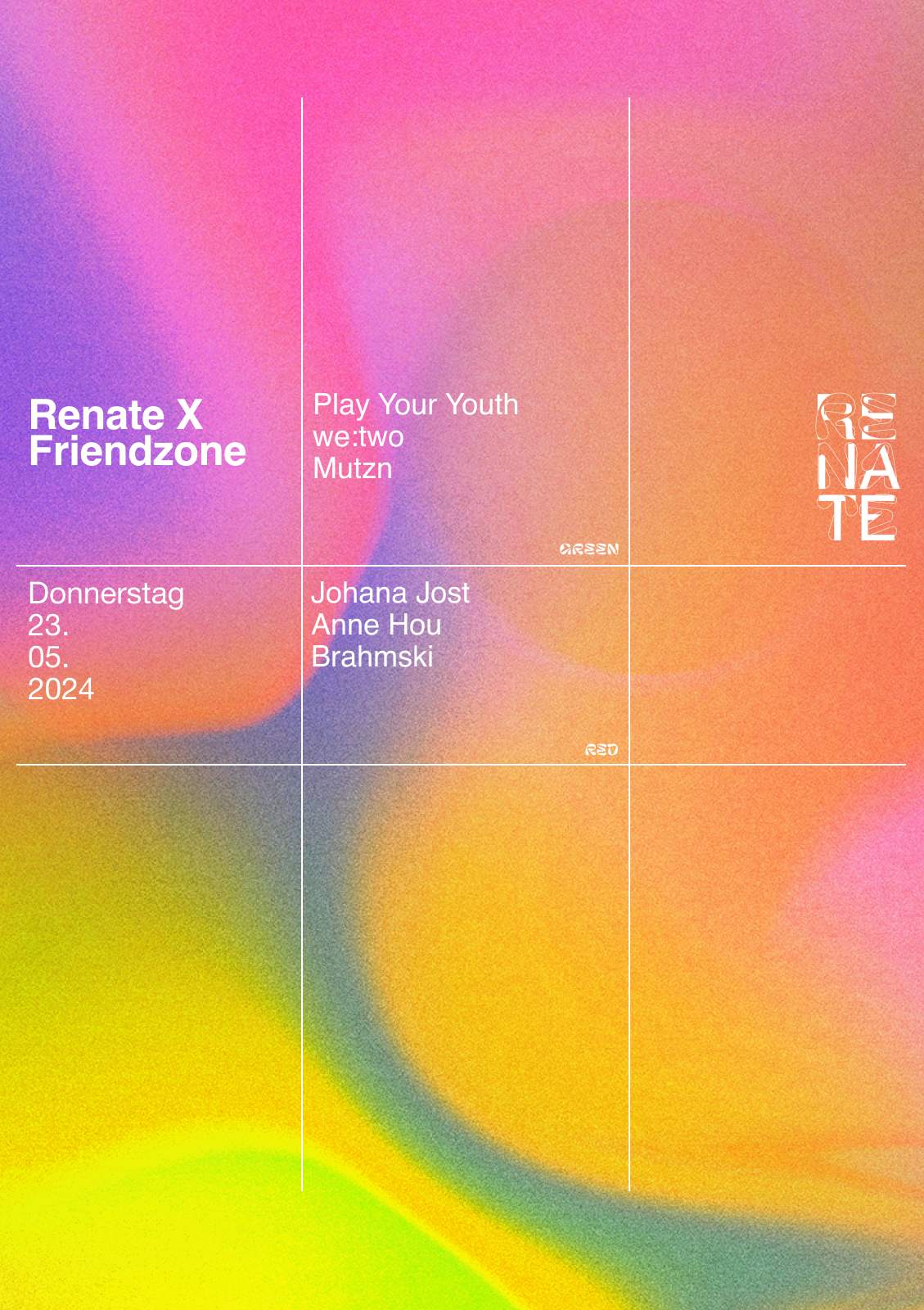 Renate X Friendzone - Página frontal