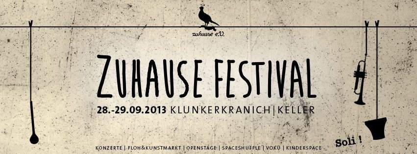Zuhause Festival - Fasan Küsst Kranich - Página frontal