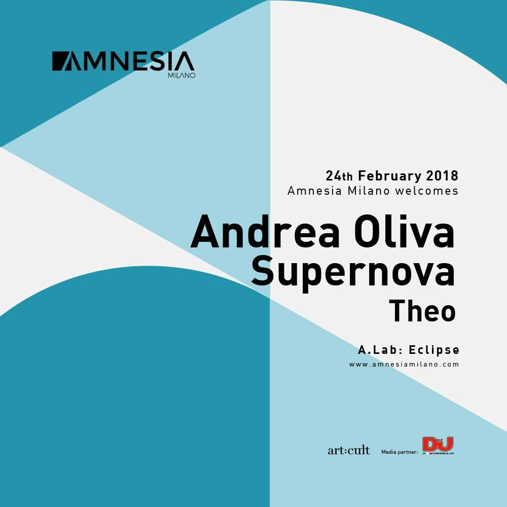 Andrea Oliva, Supernova, Theo - Página frontal