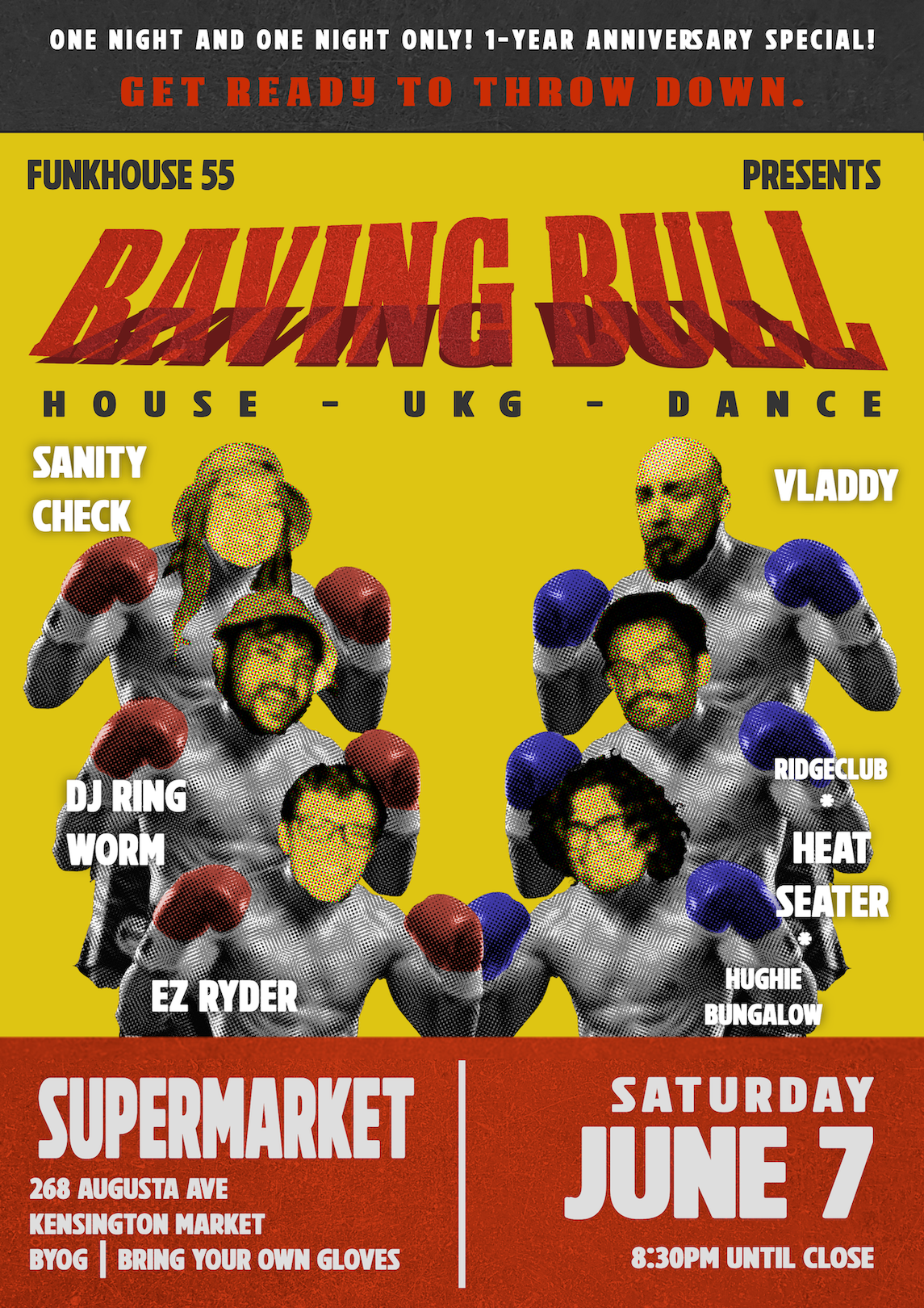 Raving Bull: House/UKG/Dance at Supermarket, Toronto