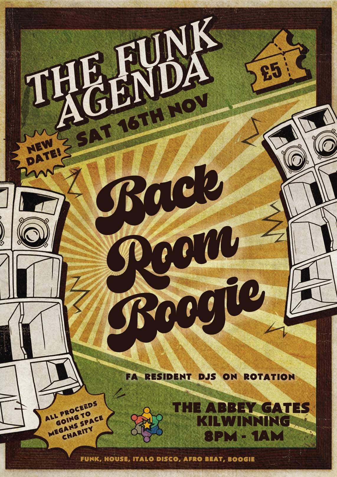 The Funk Agenda - Backroom Boogie (Megans Space Charity event) at The ...