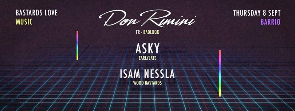 Bastards Love Music with DON Rimini & Asky - Página trasera