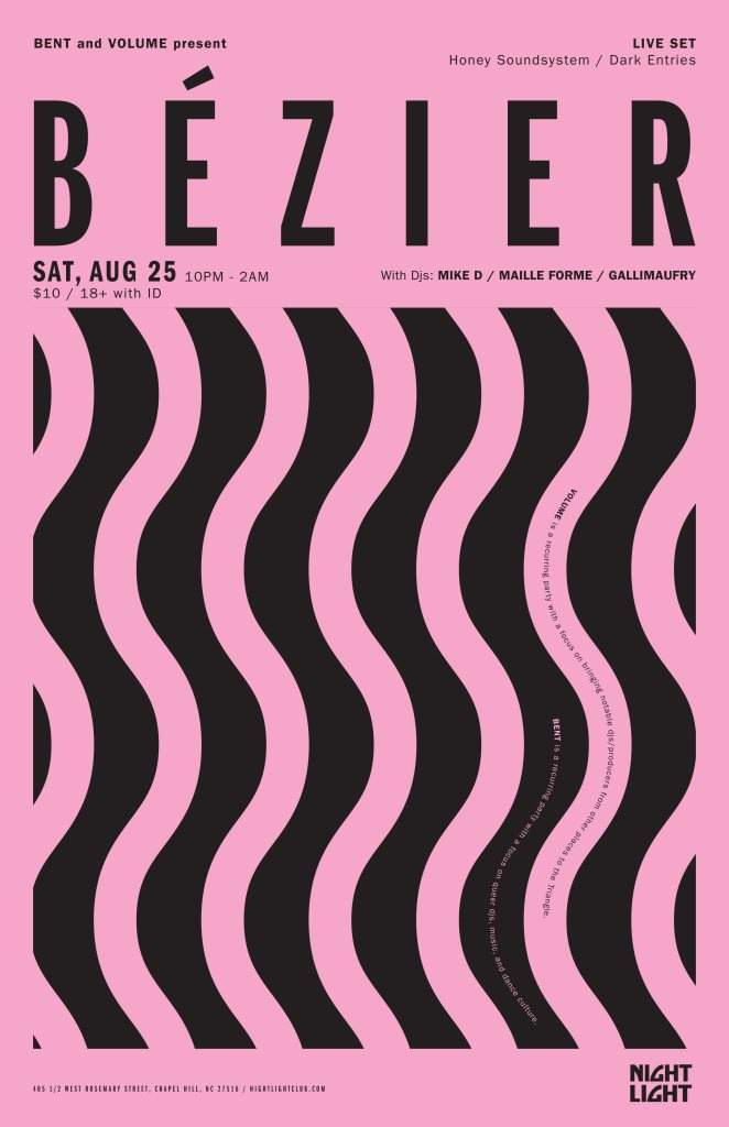 Bent and Volume present: Bezier - Página frontal