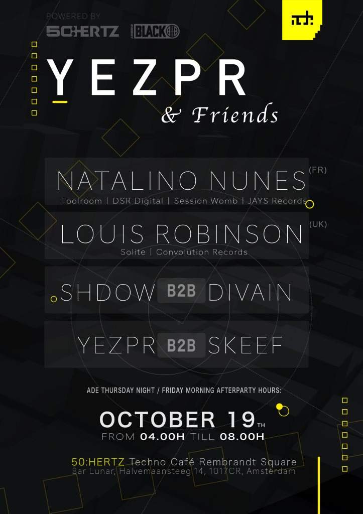 YEZPR & Friends - ADE 2018 - Página frontal