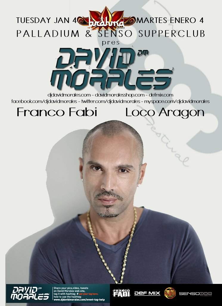 The Bpm Festival 2011 presents David Morales - Página frontal
