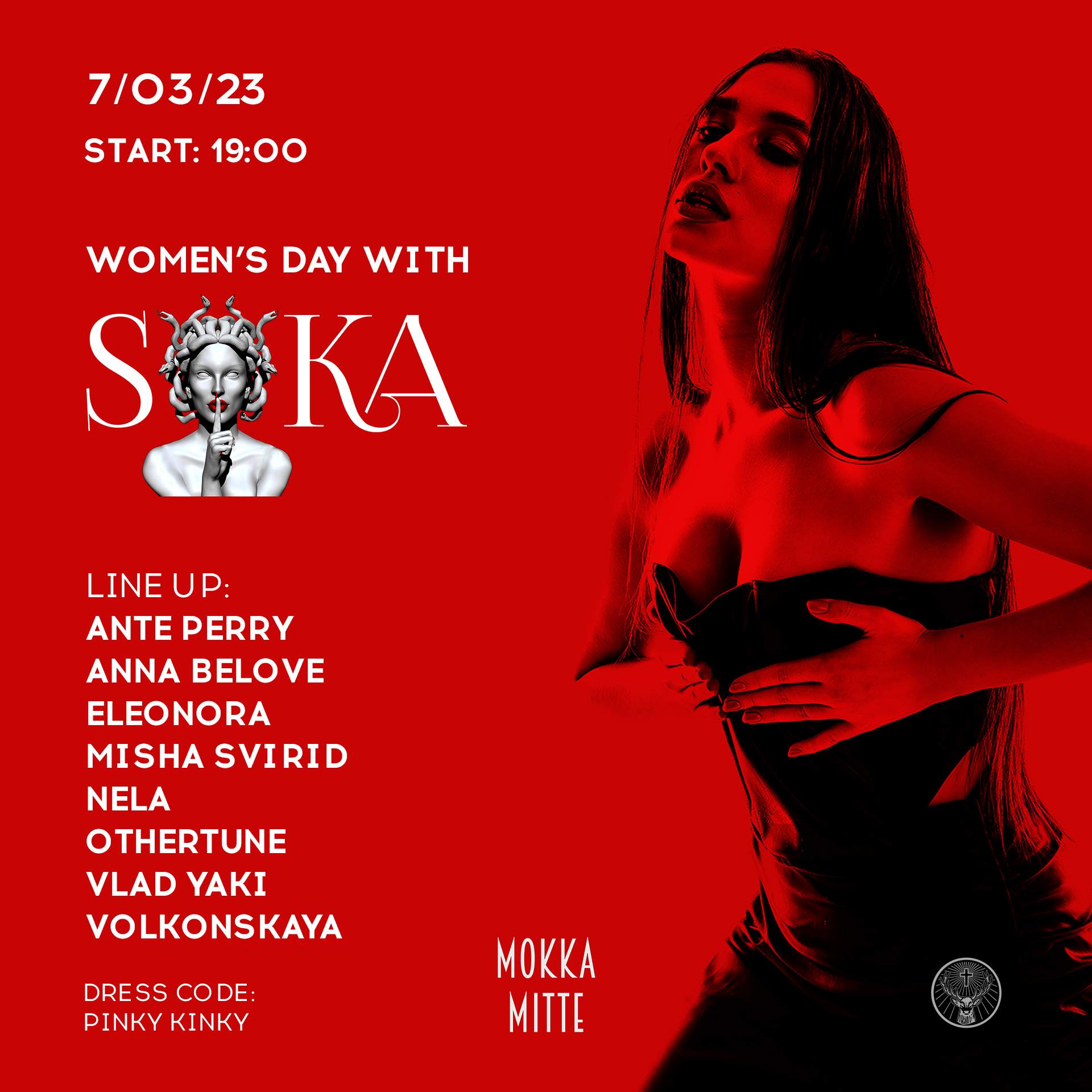 Women's Day with SUKA with Ante Perry, Eleonora, NELA, Misha Svirid, Anna Belove, Vlad Yaki etc - Página frontal