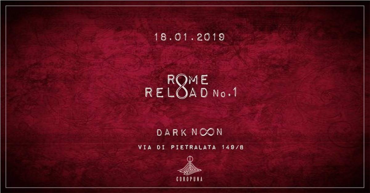 Dark Noon Rome Reload no. 1 - Página frontal