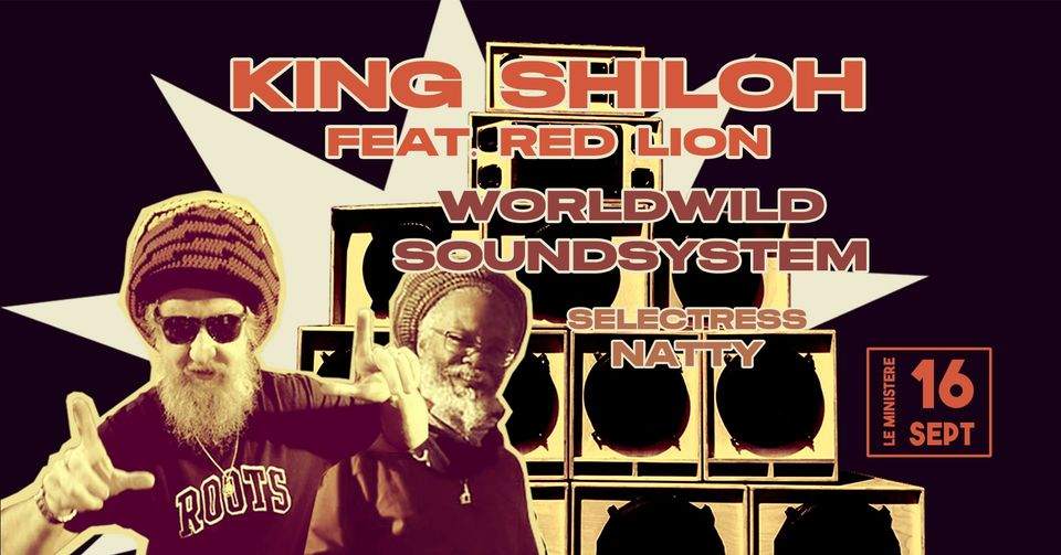 King Shiloh invité par WorldWild Soundsystem - Página frontal