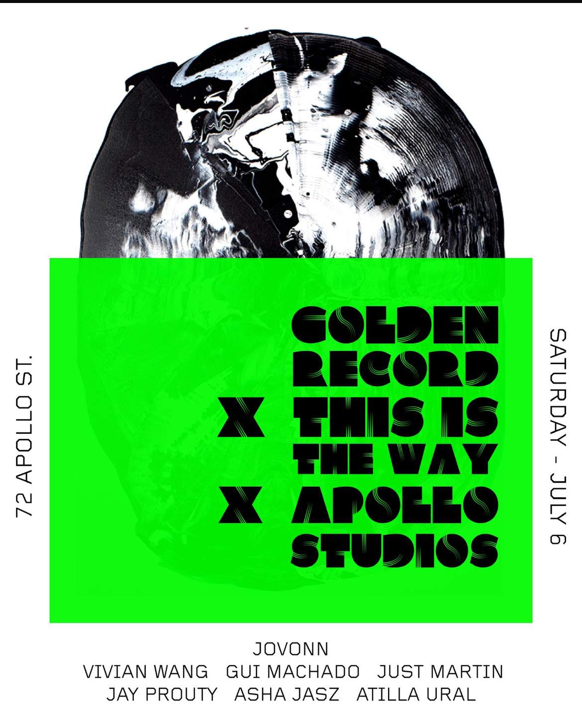 Golden Record x This Is The Way x Apollo with Jovonn at Apollo Studio