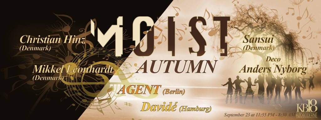Moist Autumn Edition Feat. Agent & Davidé - Página frontal