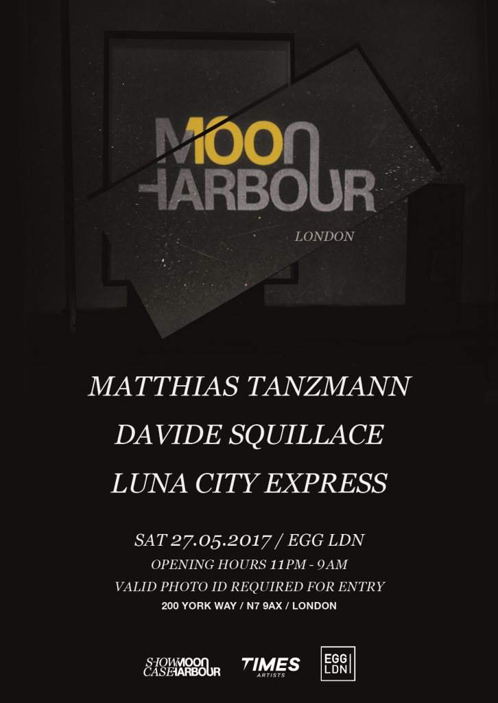 Moon Harbour 100 Showcase: Matthias Tanzmann, Davide Squillace, Luna City Express - Página frontal